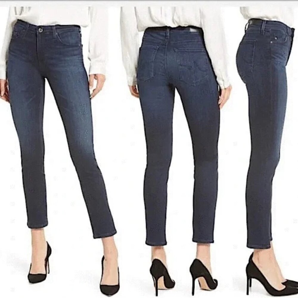 Adriano Goldschmied The Prima Ankle Jeans Dark Wash Size 30 Regular